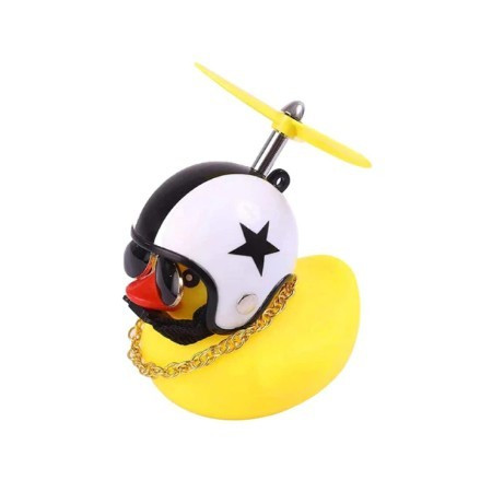 Rubber Duck Bicycle Lamp and Colonel Duda