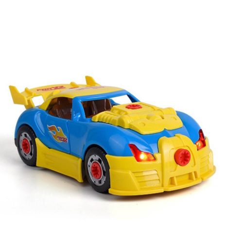 Zestaw zabawek dla dzieci do złotych z samochodzikiem do zbudowania