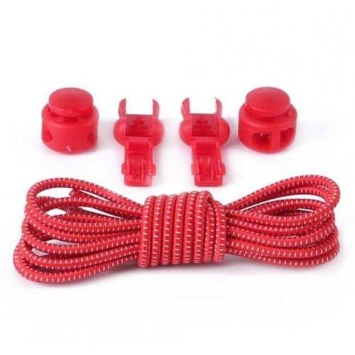 Elastic shoelace red