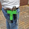 Tool holder that can be hung on a belt