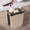Collapsible trash can