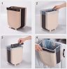 Collapsible trash can
