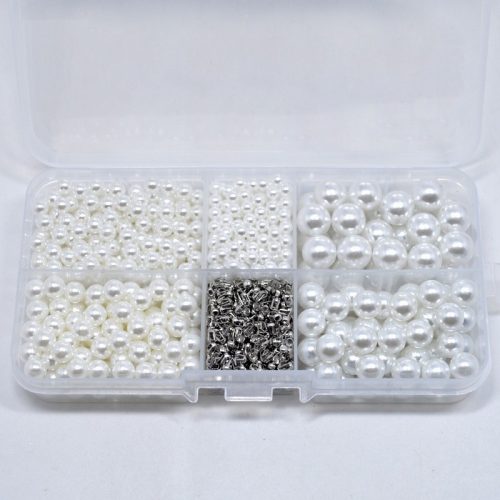 Decorative Pearls (625pcs) - White