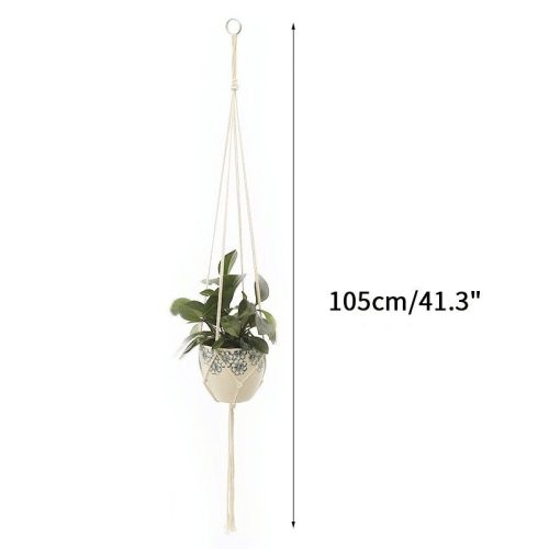 A hanging planter is romantic