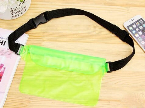 Waterproof pouch green
