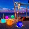 Illuminated beach ball (with remote control)