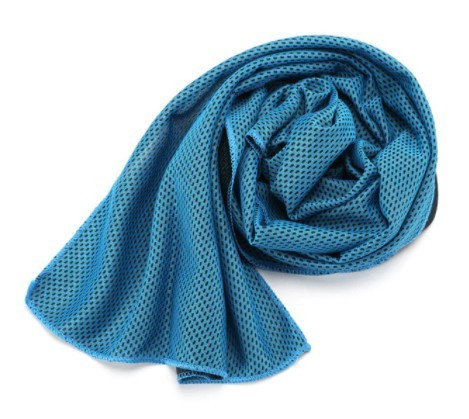 Microfiber towel - blue