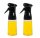 Plastic oil spray bottle black