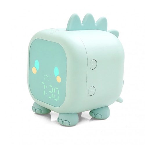 Dino alarm clock green