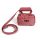 Leash with bag pink
