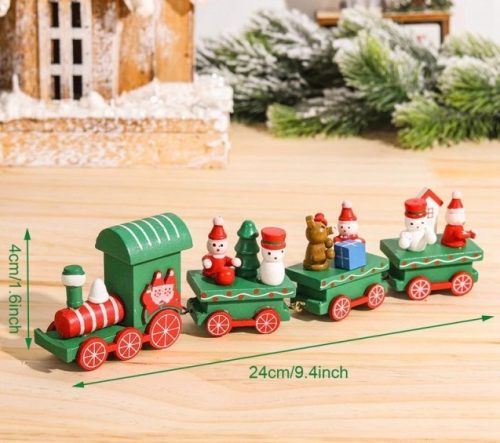 Trenul Pomului de Crăciun - Verde