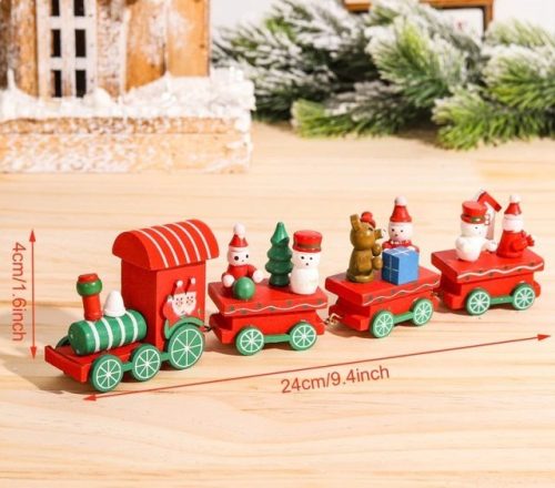 Trenul Pomului de Crăciun - Roșu
