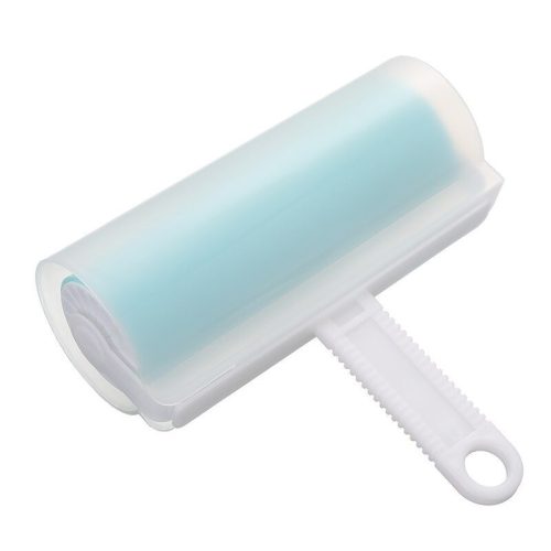 Washable lint remover roller blue