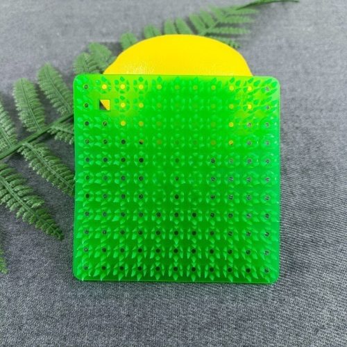 Silicone cleaning sponge 3pcs green
