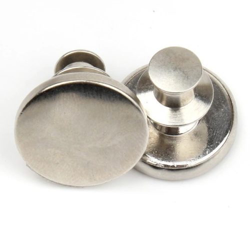 Fastener for Jeans - Silver