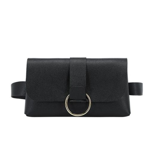 Fashionable belt bag black