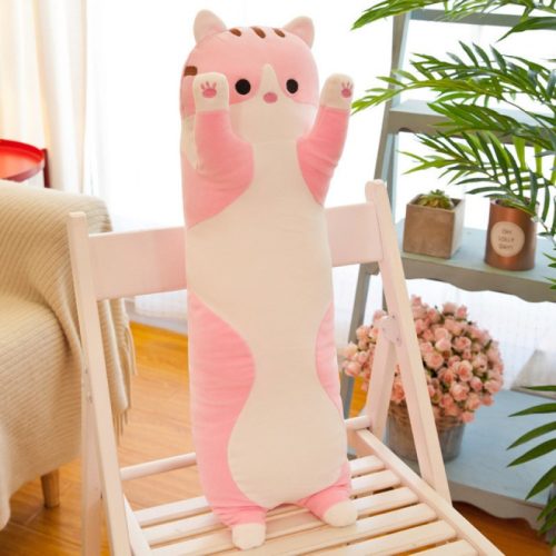 Plush cat 90 cm Pink