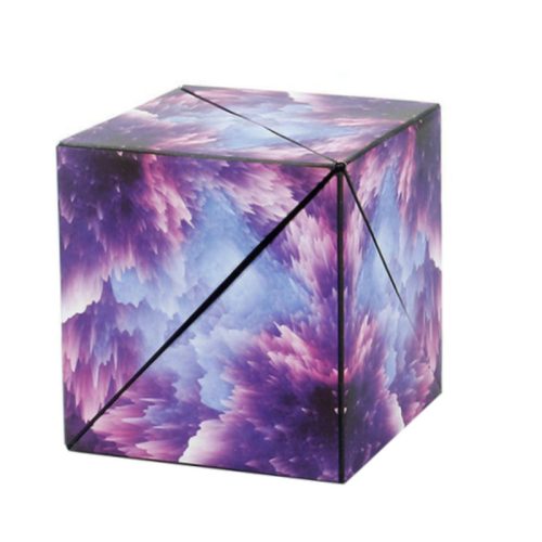 Magnetic magic cube Purple