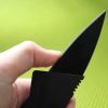 Scheckkartenförmiges Messer mit einzigartigem Design und Edelstahlklinge!