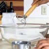 Stainless steel dough beater