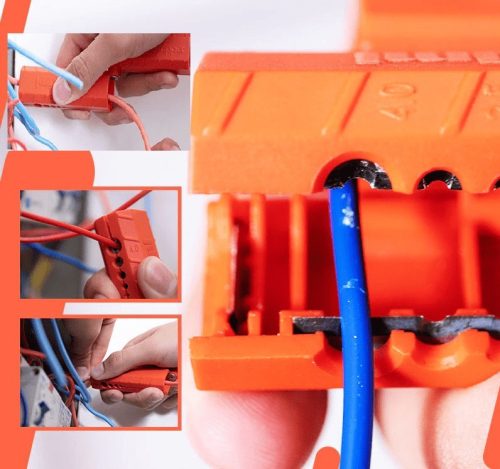 Universal cable stripping tool