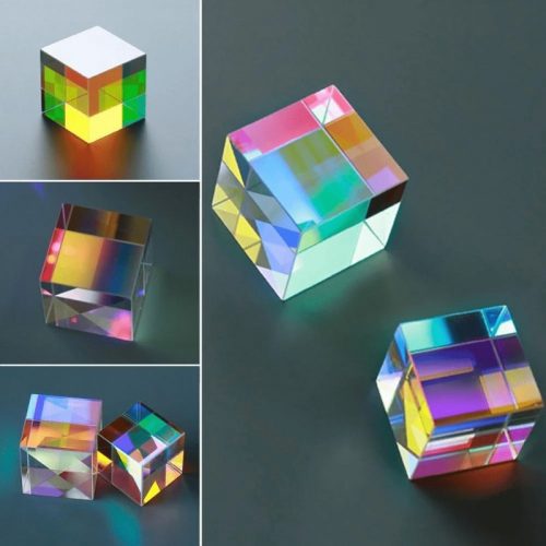 CMY cube, six-sided bright prism