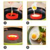 Non-stick egg and pancake ring