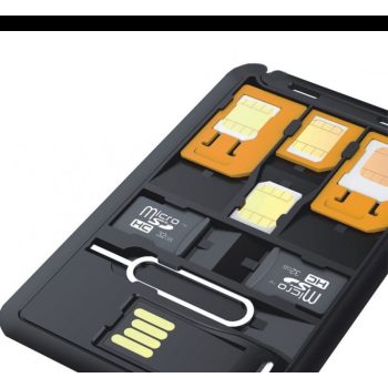 5 az 1-ben mini SIM kártya átalakító adapter készlet, micro SD-kártyaolvasó   5 az 1-ben mini SIM kártya átalakító adapter készlet, micro SD-kártyaolvasó