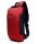 OZUKO safety lock backpack (18×10×35 cm) Red