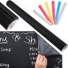 Self-adhesive chalkboard