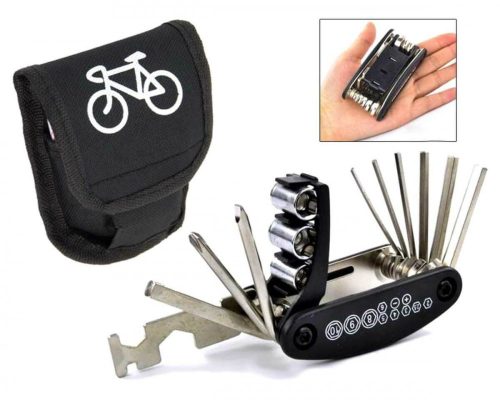 Kit portabil pentru repararea bicicletei