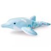 Intex aufblasbarer Delfin mit Handläufen