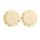 Invisible plastic magnet button replacement Beige