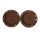 Invisible plastic magnet button replacement Brown