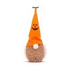 Halloweenowy krasnoludek LED - poliester - 20 cm
