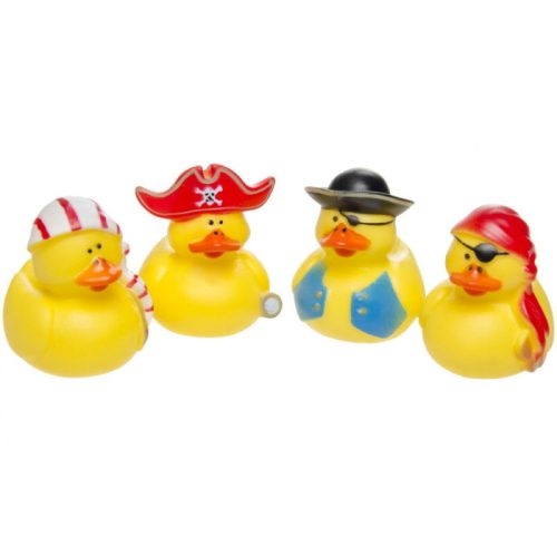 Piraten-Enten-Badespielzeug-Set - 5 x 5 cm