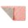 Konyhai edényruha, törlőkendő, háztartási kendő - rózsaszín/szürke