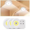 3-piece wireless led lamp set with remote control