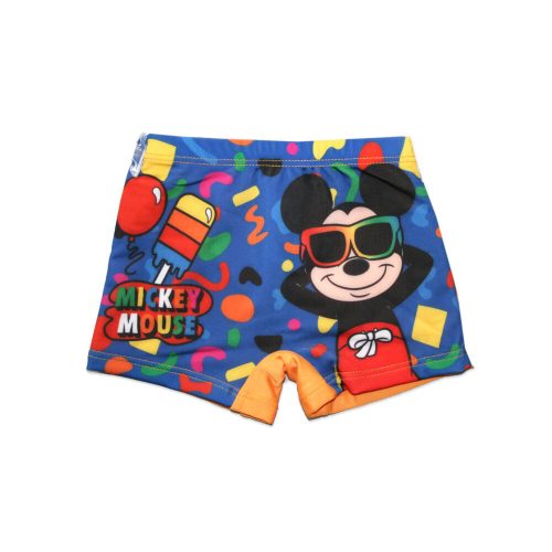 Disney Mickey mouse bath boxer for little boys - with Mickey mouse inscription - orange - 116