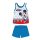 Summer sleeveless cotton baby pajamas - Disney Mickey Mouse - medium blue - 86