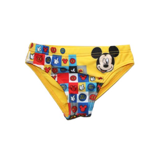 Baby bath bottom for boys - Mickey mouse - yellow - 80