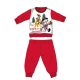 Disney Mickey mouse winter thick Christmas baby pajamas - cotton flannel pajamas - red - 86