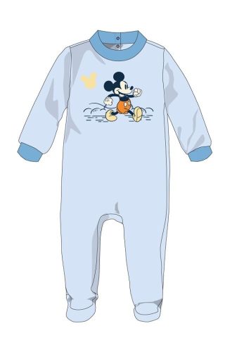 Kick-uri Disney Mickey Mouse din piele intoarsa pentru bebelusi - blue blue - for bebelusi 0-1 luna