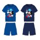 Disney Mickey mouse cotton summer ensemble - T-shirt-shorts set - medium blue - 104