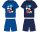 Disney Mickey Mouse cotton summer ensemble - T-shirt-shorts set - medium blue - 98