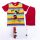 Mickey mouse baby boy cotton pajamas - short sleeve pajamas - summer ensemble - red - 104