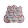 Śliniaczek dla niemowląt Myszka Minnie 7 sztuk/op. - Śliniak bawełniany - jasnoróżowy-różowy-ciemny róż-różowy-czerwony-fioletowo-żółty