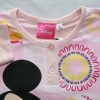 Pajamale lungi subțiri din bumbac pentru copii - Minnie mouse cu fluturi - Jersey - roz österret - 128
