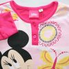 Long thin cotton children's pajamas - Minnie mouse - with butterflies - Jersey - pink - 122