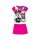 Summer short-sleeved children's cotton pajamas - Disney Minnie mouse - pink - 128